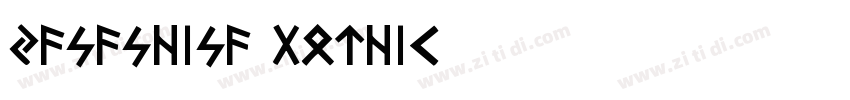 yasashisa Gothic字体转换